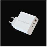 LC Power LC-GAN-65 USB GaN Technology charger 2xUSB-C, 1xUSB-A cene