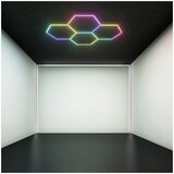  Hexagon LED tube 4 heads RGB 12V 410mm 19pcs Cene