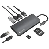 Fowler 2 v2 - USB 6-in-1 Type-C Multiport Adapter NMP - 2162