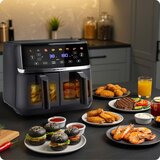 Berdsen Friteza na Vrući Zrak s Dvije Košare 1700 W 10,2 L Crna | shoptok.hr