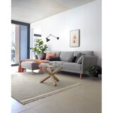 Kave Home Okrugao stolić za kavu sa staklenom pločom stola u prirodnoj boji ø 65 cm Lotus – | shoptok.hr