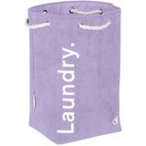 Wenko Vijoličen tekstilni koš za perilo 35,5 l Tom Tailor – | Shoptok.si
