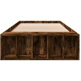  Okvir za krevet boja hrasta 120 x 200 cm konstruirano drvo | shoptok.hr