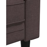  2-dijelni set sofa tamnosmeđi od tkanine | shoptok.hr