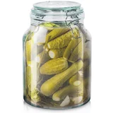 Lakiran steklen kozarec s sponko IRMA 3,4 l, (5000009643)