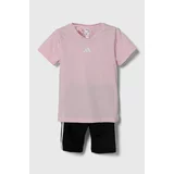Adidas Otroški komplet roza barva