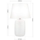 Orion LA 4-1227 - Stona lampa CORAL 1xE27/40W/230V keramika/bela | Eponuda.com