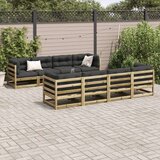  9-dijelni set vrtnih sofa od impregnirane borovine | shoptok.hr
