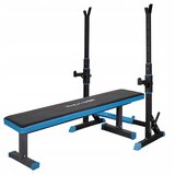 THUNDER Nastavljiva poševna fitnes klop ® FREELY + stojalo za uteži CARMI – do 120 kg / 200 kg, (5000115733) Cene