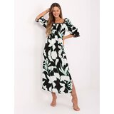 LAKERTA Dress-LK-SK-510095.89-black-white Cene