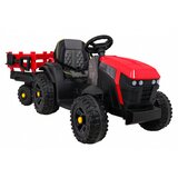 Traktor na akumulator s prikolico Titanium - rdeč | Shoptok.si