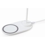 Gembird TA-WPC10-LED-01-W bela LED lampa sa Qi punjačem 10 W Slike