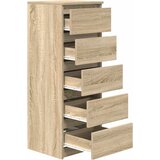  Komoda s ladicama sonoma hrast 37,5x35x99 cm izrađeno drvo | shoptok.hr
