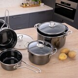 Orion Emajliran lonac s poklopcem 3,25 l Metalic – | shoptok.hr