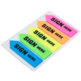Deli STIKERI ZA INDEKSIRANJE SIGN HERE 44x12mm (5x20 lista) EA11302 | ePonuda.com