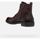 Geox Burgundy men's ankle boots Redclif - Men's | Shoptok.si
