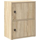 vidaXL Knjižna omara sonoma hrast 40x24x52 cm inženirski les | Shoptok.si