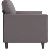  Dvosjed od tkanine siva 140 cm od umjetne kože | shoptok.hr