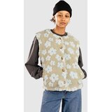24COLOURS 90529A Green Flower Sherpa Brezrokavnik green | Shoptok.si