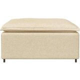  Modularni kauč s podnožjem krem 100x100x48 cm - Krema tabure | shoptok.hr