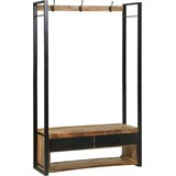  Stalak za odjeću Smeđa 110 x 40 x 179 cm Čvrsto drvo manga | shoptok.hr