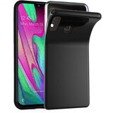 Cadorabo Ohišje, združljiv s Samsungom v črni barvi, narejen iz fleksibilnega silikona TPU, (20589004) Cene