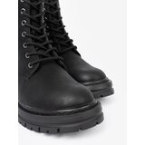 Sergio Leone Women's black shoes with lacing and tread by | ePonuda.com