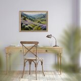 Styler Tiskana slika z okvirjem 75x56 cm Violet Hills – | Shoptok.si