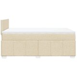  Krevet box spring s madracem krem 120 x 190 cm od tkanine | shoptok.hr