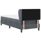  s opruga kutije Tamno siva 80 x 200 cm Baršun | shoptok.hr