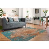 Kayoom PREPROGA Primavera 725 Sand / Blau 80/150 cm tkano modra | Shoptok.si
