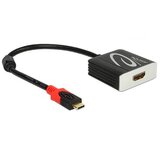 Delock 62730 USB-C® / HDMI adapter [1x muški konektor USB-C® - 1x ženski konektor HDMI] crna | Eponuda.ba