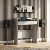 Dj stol Betonska siva 82 x 45 x 102 cm Konstruirano drvo - Betonska siva 82 x 45 x 102 cm Cijene