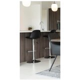 House Nordic Črni vrtljivi barski stoli v kompletu 2 ks 82 cm Trondheim – | Shoptok.si