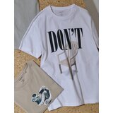 Sinsay Pamučna majica kratkih rukava | shoptok.hr