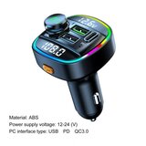  Bluetooth FM LED Transmiter C22PD 20W crni | Eponuda.com
