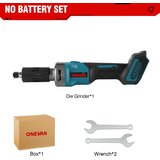 ONEVAN Elektricna freza, 35000RPM brezkrtacni motor, brezicna z nastavljivo hitrostjo - Brez baterije, (5000156834) | Shoptok.si