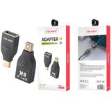  Čvrsti i izdržljivi 8K adapter - Crna KP34831 u