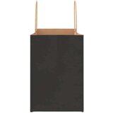  Papirnate vrećice 250 kom s ručkama crne 32x17x25 cm | shoptok.hr