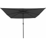  Vrtni suncobran Antracit 295 x 295 x 245 cm Poliester i čelik | Eponuda.com