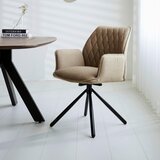 MID.YOU SET NASLANJAČEV, kovina, tekstil rjavosiva | Shoptok.si