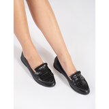 Shelvt Black loafers decorated with tassels | shoptok.hr