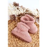Boto Children's Snow Boots with Velcro Pink Unitia | Shoptok.si