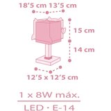 Dalber 64481 - Dečija lampica LITTLE FRIENDS 1xE14/8W/230V | Eponuda.com