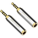 Vention VAB-S02 adapter za promjenu tipa priključka kabela 2.5mm 3.5mm Srebro | Shoptok.si