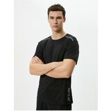 Koton Sports T-Shirt Motto Printed Crew Neck Short Sleeve Cene