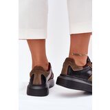 Daniel Lopez Just Dare BIG STAR SHOES Leather Women's Platform Sneakers Big Star By Daniel Lopez | Shoptok.si