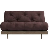 Karup Design Temno rjava raztegljiva sedežna garnitura 160 cm Roots – | Shoptok.si