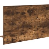 vidaXL Nadwyčajna obešalnik za plašče Dimljen hrast 90 x 10 x 50 cm | Shoptok.si