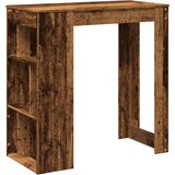  Barski stol s stalcima boja staro drvo 102x50x103,5 cm drveni | shoptok.hr